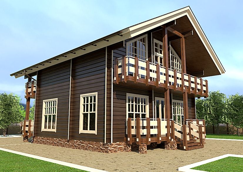 Покраска деревянного дома или сруба из бруса, бревна, лафета внутри и снаружи. Любой регион.