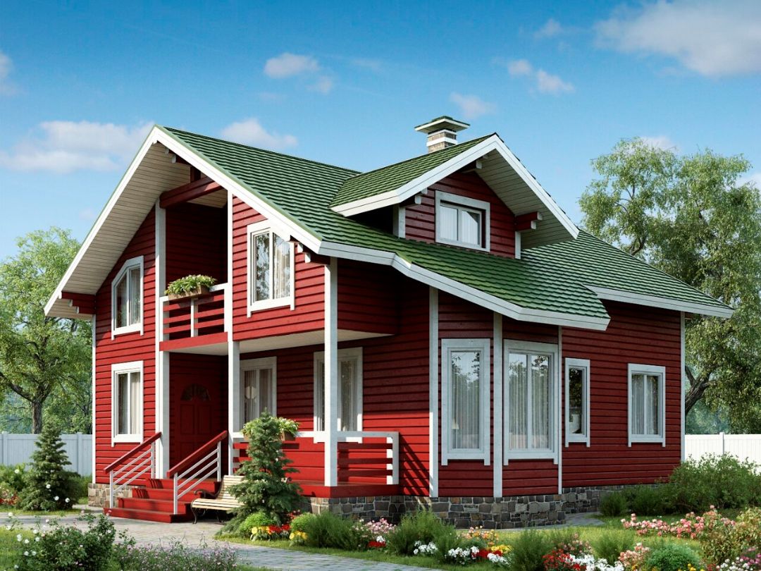 Покраска деревянного дома или сруба из бруса, бревна, лафета внутри и снаружи. Любой регион.